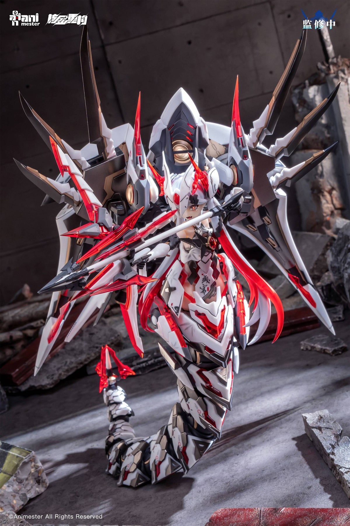 Mecha Girl: Purple Star White 1/12 [Nuclear Gold Reconstruction / AniMester]