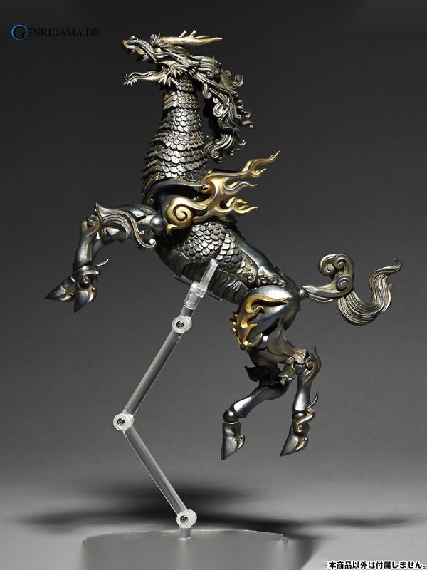 KT Project KT-003 Takeya Style Jizai Okimono "Dragon" Iron Rust Look Edition