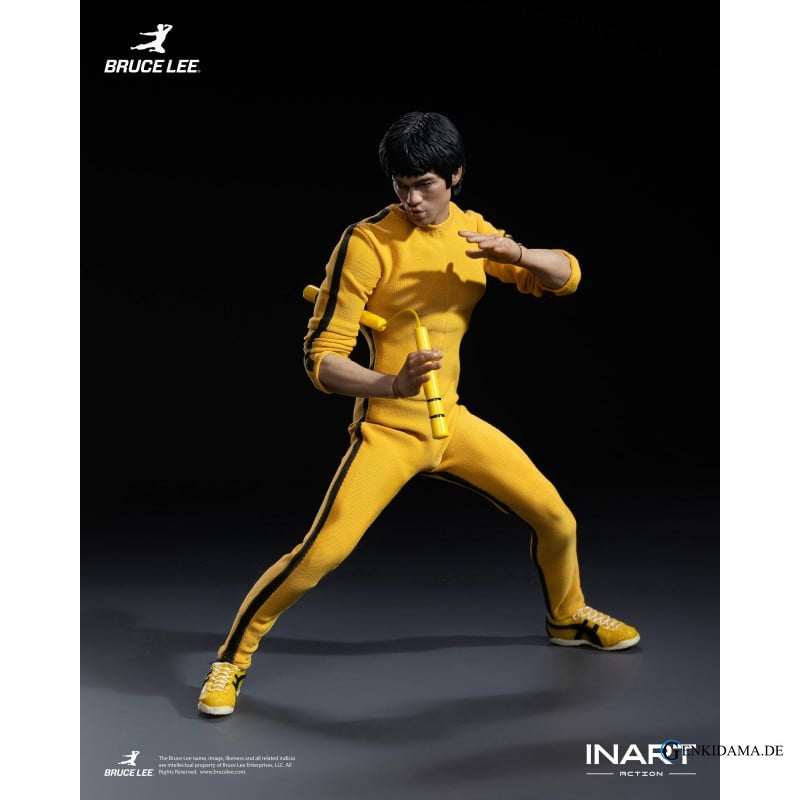Inart Action Bruce Lee Yellow Jumpsuit 1/12 Scale Action Figure [Inart] Ansicht 9