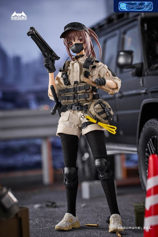 pocket art Series PA006 Security Hiyo Reizei 1/12 Complete Model Action Figure [LYNXPULSE / HASUKI] Ansicht 9