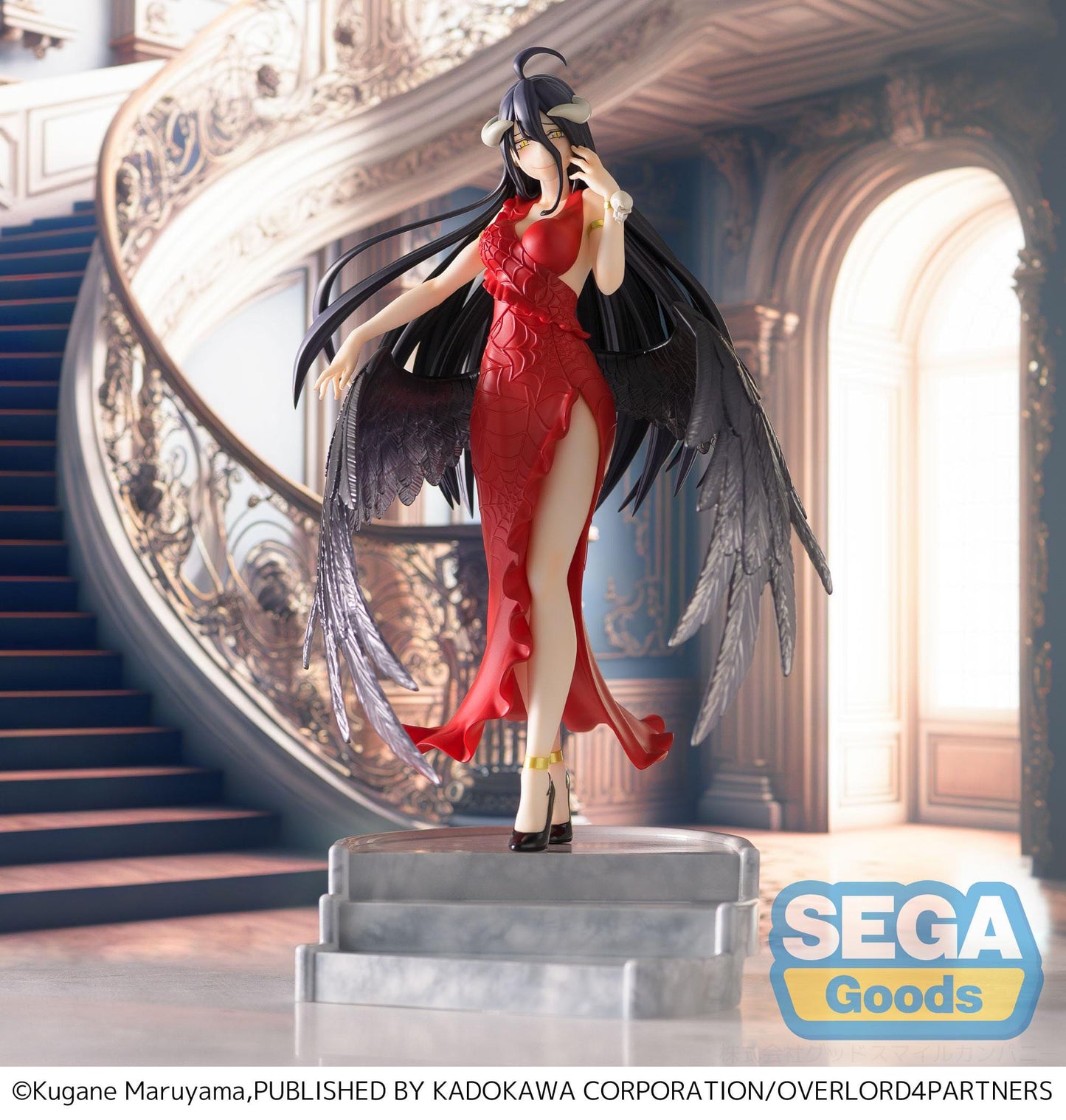 Albedo - Red Dress - Overlord  - Sega - Anime Figuren günstig kaufen