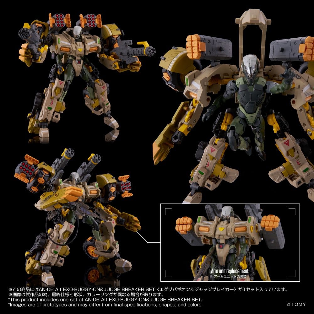 Altered Nano AN-06 Actionfigur Alt Exo-Buggy-On & Judge Breaker Set - Anime Figuren günstig kaufen