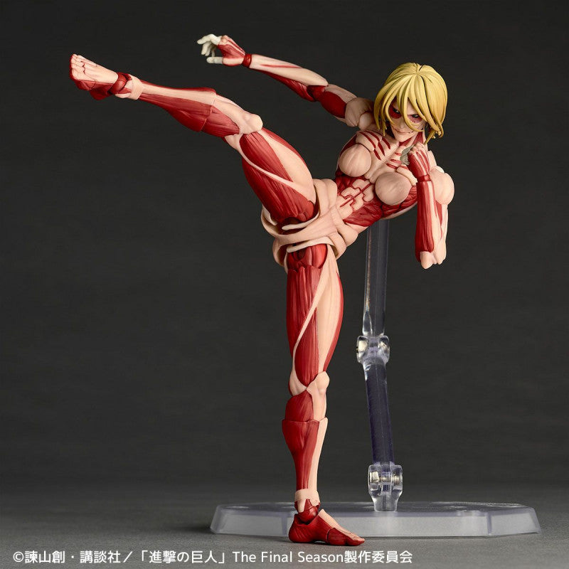 Annie Leonhart: Female Titan DX. Ver. Amazing Yamaguchi, Revoltech Kaiyodo
