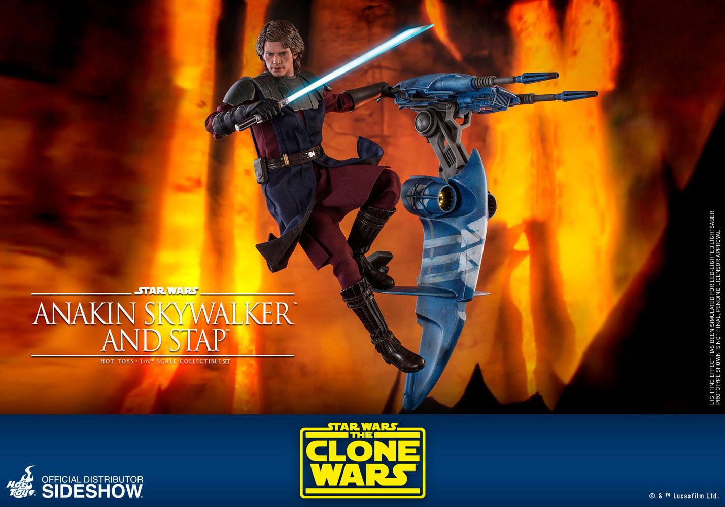 Anakin Skywalker & STAP - Star Wars The Clone Wars - Hor Toys - Anime Figuren günstig kaufen