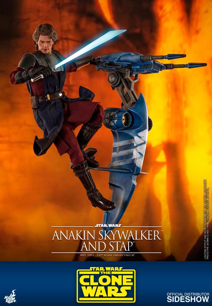 Anakin Skywalker & STAP - Star Wars The Clone Wars - Hor Toys - Anime Figuren günstig kaufen