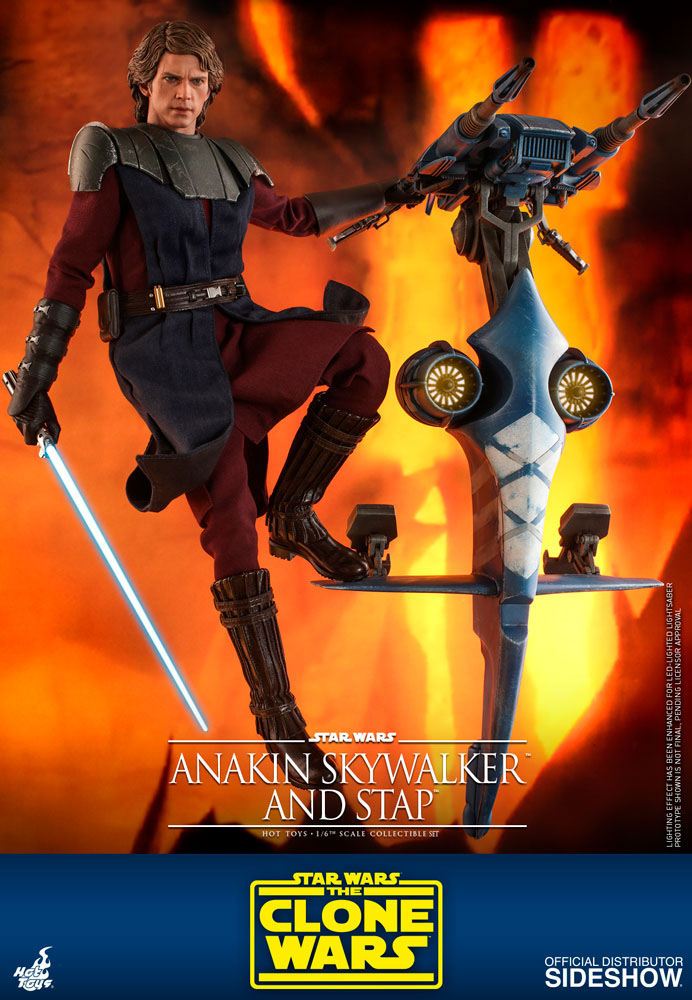 Anakin Skywalker & STAP - Star Wars The Clone Wars - Hor Toys - Anime Figuren günstig kaufen