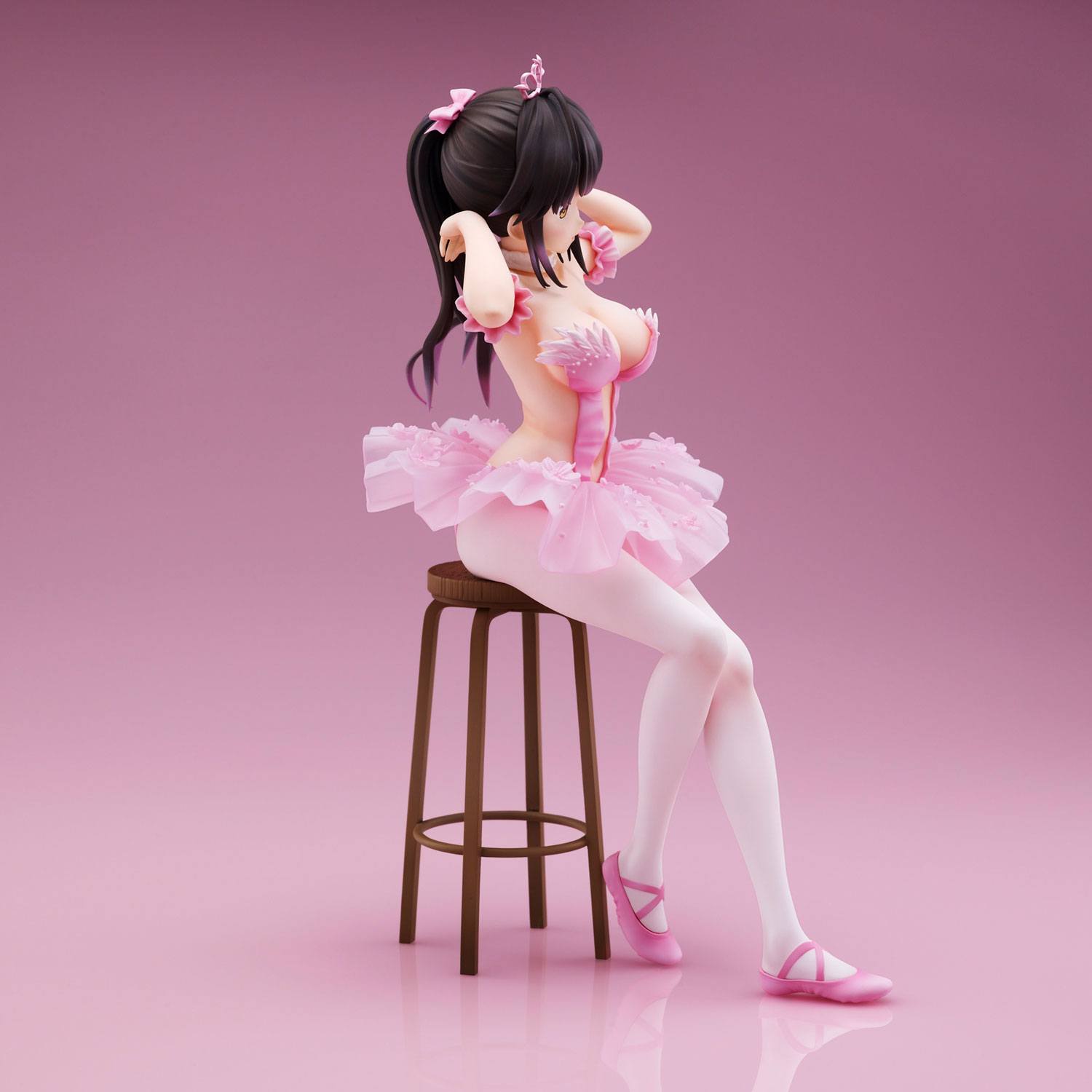 Anmi Illustration - Flamingo Ballet Ponytail Girl - Anime Figuren günstig kaufen