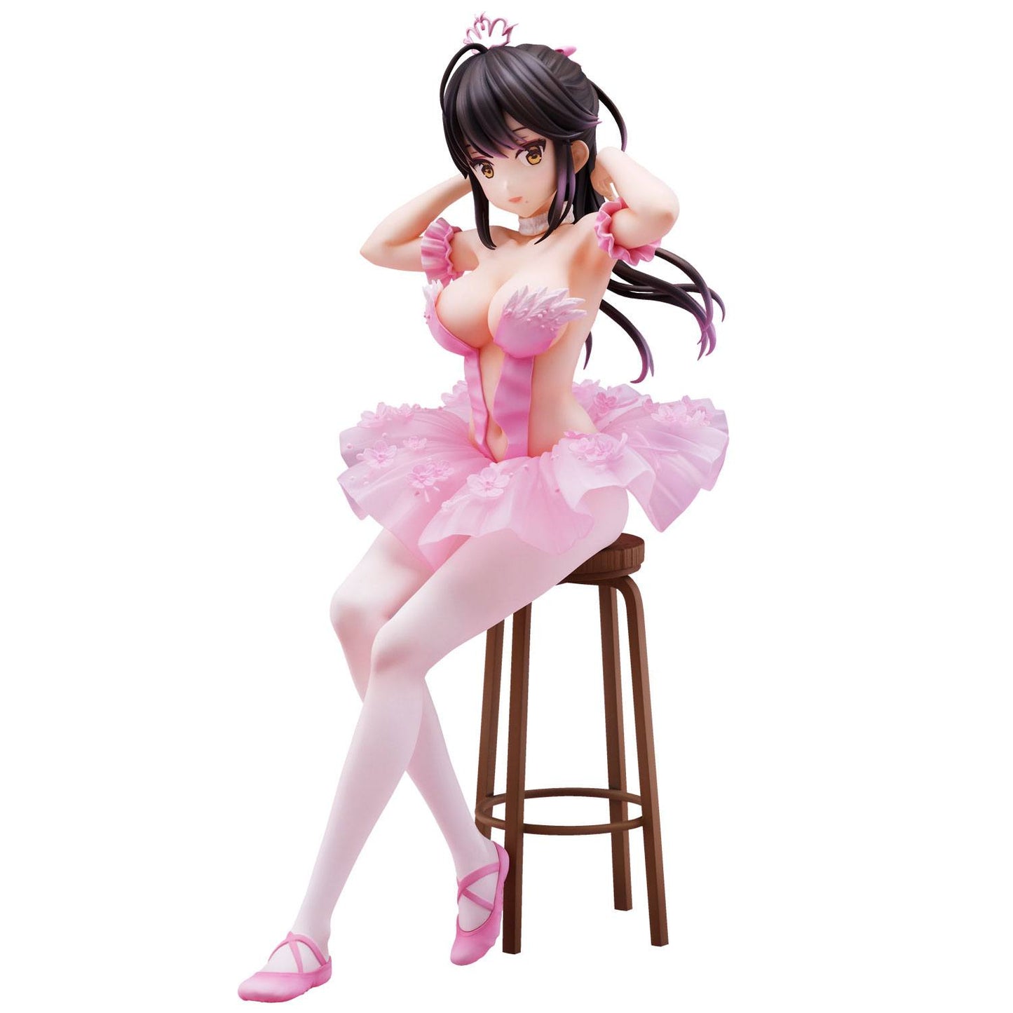 Anmi Illustration - Flamingo Ballet Ponytail Girl - Anime Figuren günstig kaufen