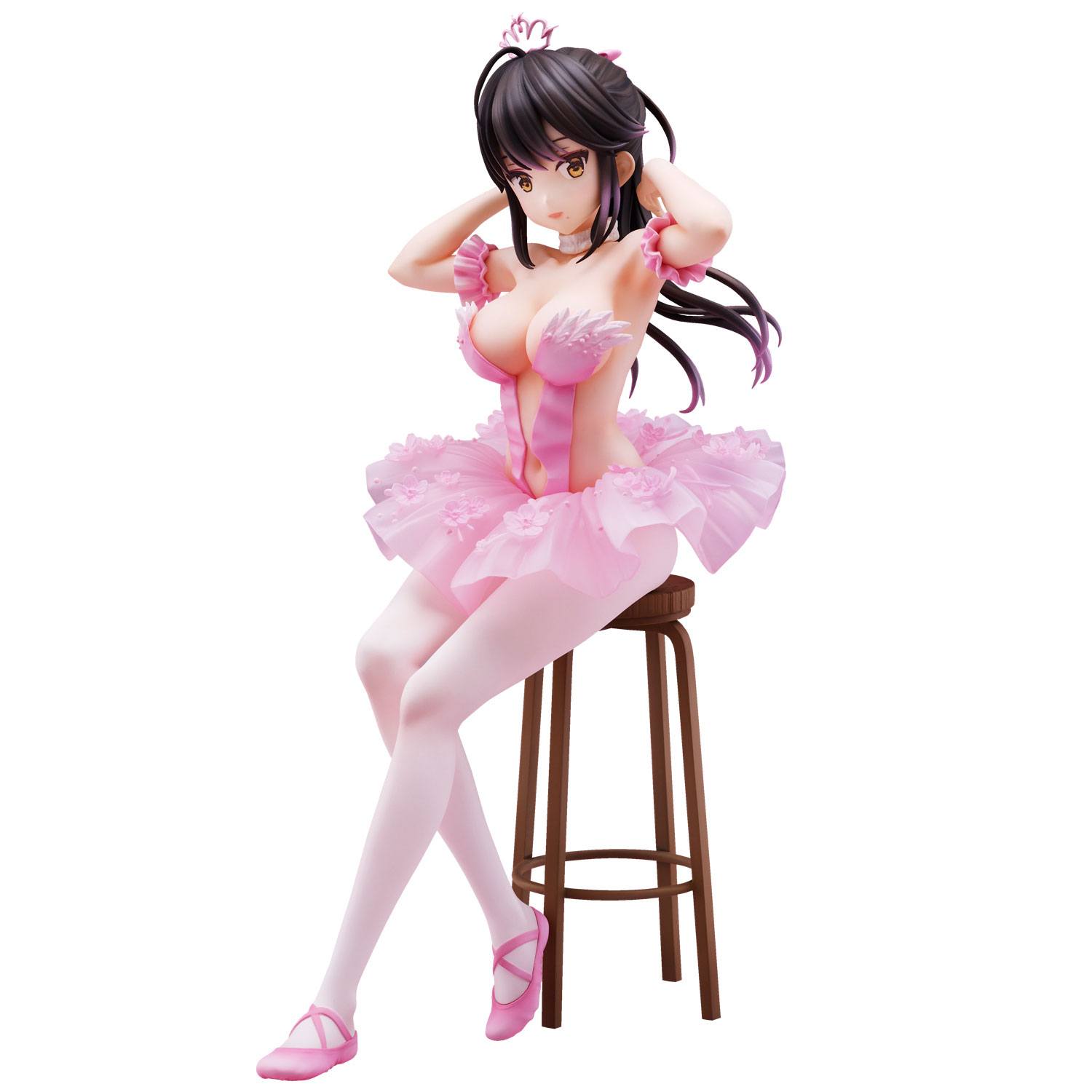 Anmi Illustration - Flamingo Ballet Ponytail Girl - Anime Figuren günstig kaufen