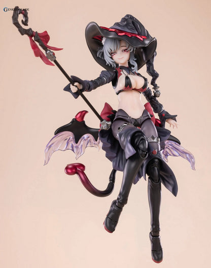 Apprentice Witch Hoshikawa Neco 1/12 Complete Model Action Black Hair Ver. - Anime Figuren günstig kaufen