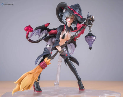 Apprentice Witch Hoshikawa Neco 1/12 Complete Model Action Black Hair Ver. - Anime Figuren günstig kaufen