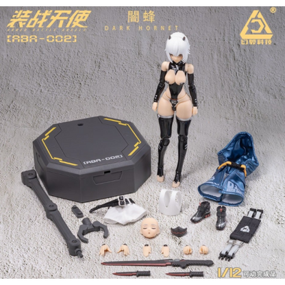 Armored Battle Angels Series ABA-002 Dark Hornet 1/12 Scale Action Figure