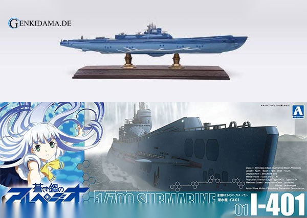Arpeggio of Blue Steel: Ars Nova No.1 1/700 I-401 Plastic Model - Anime Figuren günstig kaufen