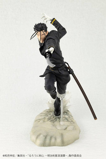 ARTFX J: Rurouni Kenshin - Saitou Hajime 1/8 (Limited + Bonus) [Kotobukiya]