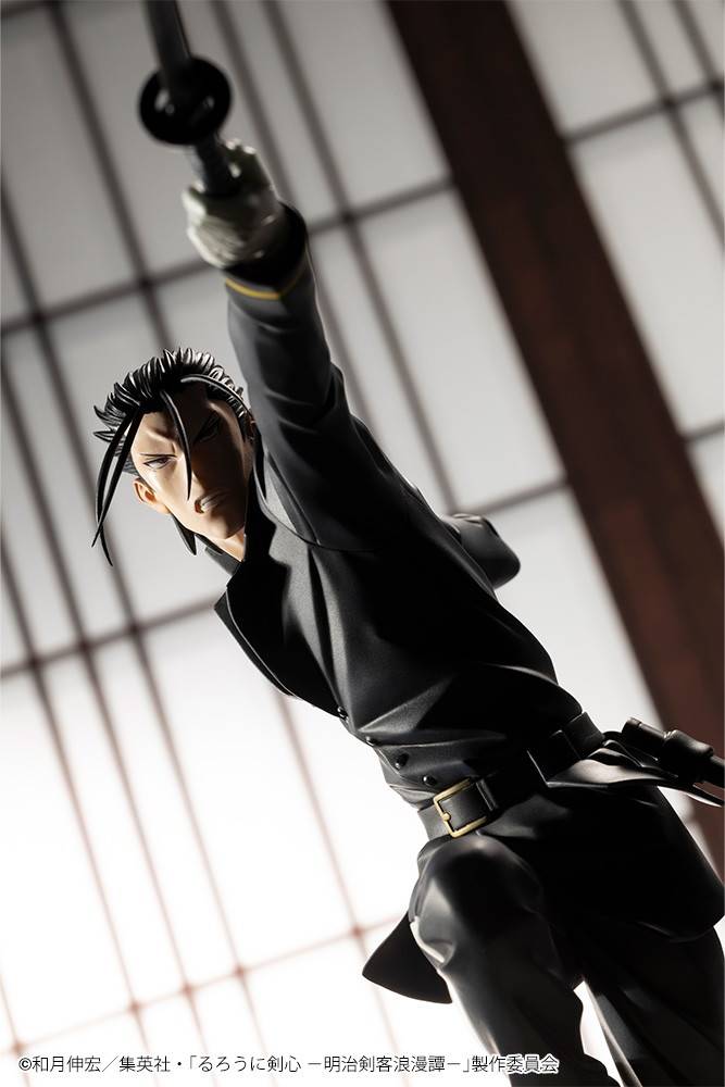 ARTFX J: Rurouni Kenshin - Saitou Hajime 1/8 (Limited + Bonus) [Kotobukiya]