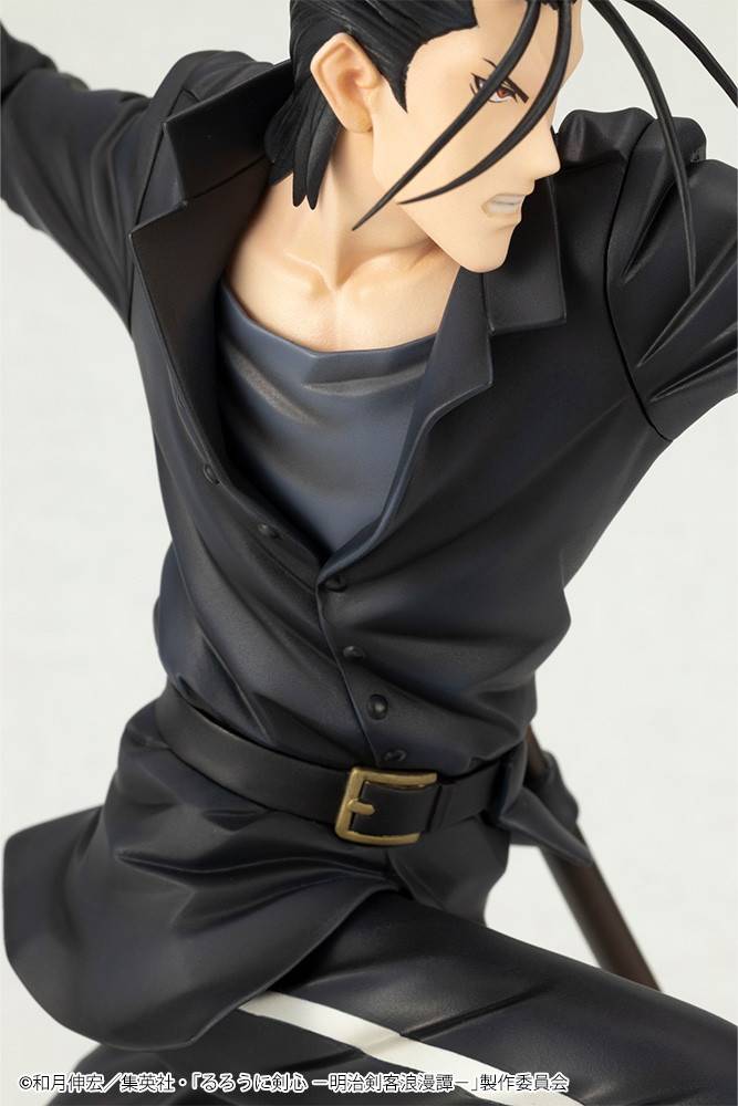 ARTFX J: Rurouni Kenshin - Saitou Hajime 1/8 (Limited + Bonus) [Kotobukiya]