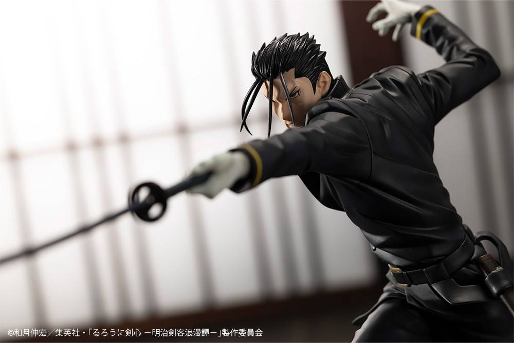 ARTFX J: Rurouni Kenshin - Saitou Hajime 1/8 (Limited + Bonus) [Kotobukiya]