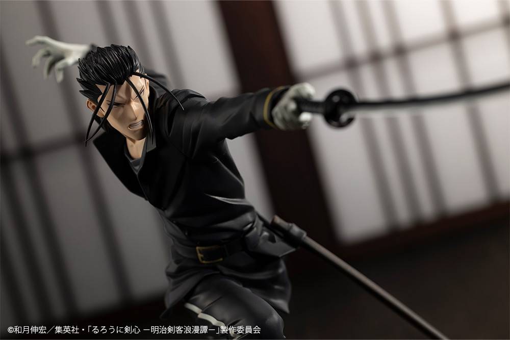 ARTFX J: Rurouni Kenshin - Saitou Hajime 1/8 (Limited + Bonus) [Kotobukiya]