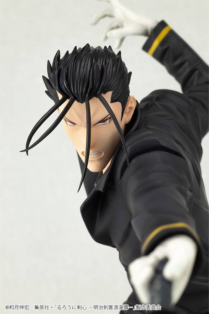 ARTFX J: Rurouni Kenshin - Saitou Hajime 1/8 (Limited + Bonus) [Kotobukiya]