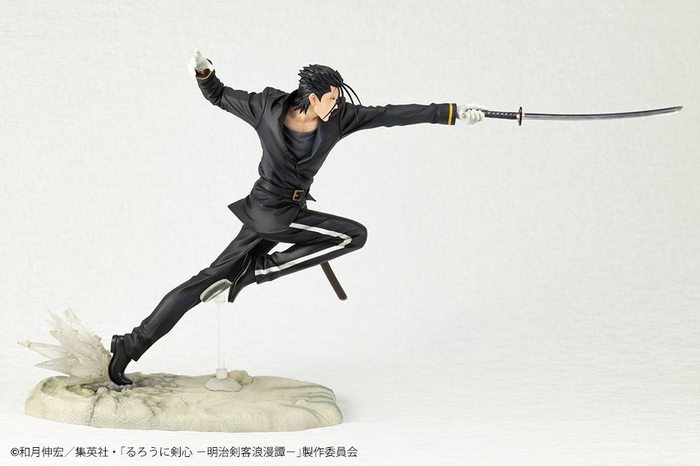 ARTFX J: Rurouni Kenshin - Saitou Hajime 1/8 (Limited + Bonus) [Kotobukiya]