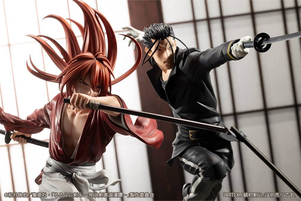 ARTFX J: Rurouni Kenshin - Saitou Hajime 1/8 (Limited + Bonus) [Kotobukiya]