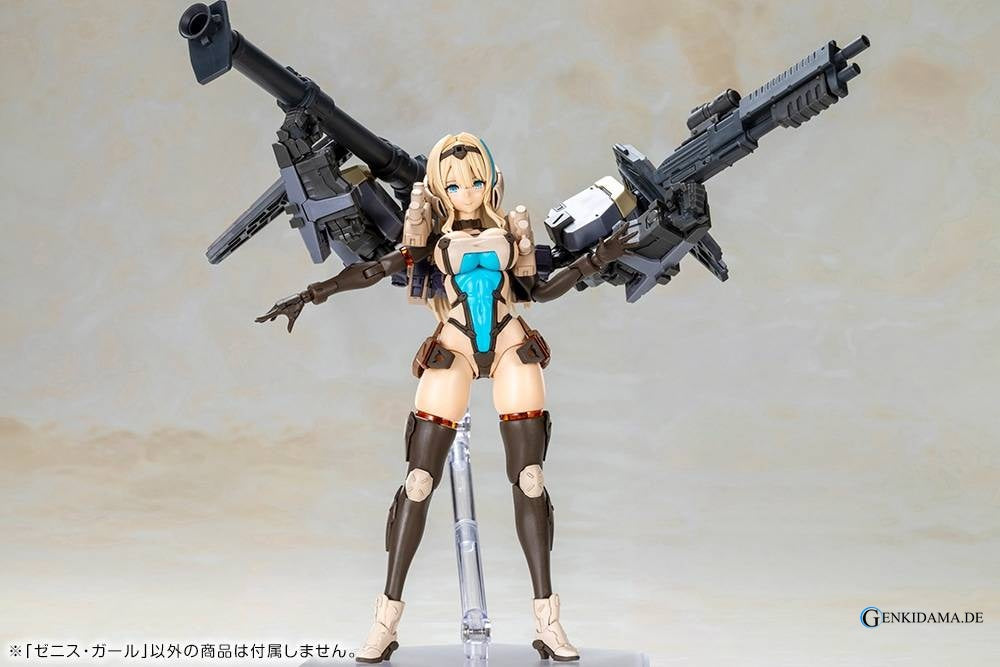 Front Mission: Zenith Girl Plastic Model