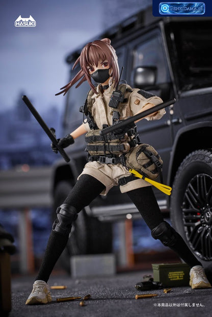 pocket art Series PA006 Security Hiyo Reizei 1/12 Complete Model Action Figure [LYNXPULSE / HASUKI] Ansicht 15