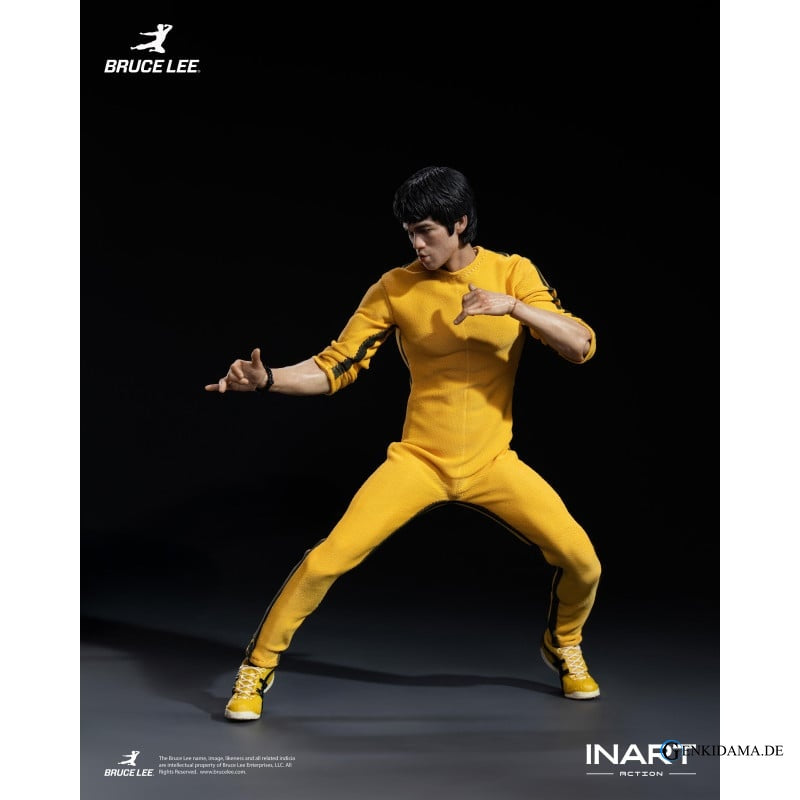 Inart Action Bruce Lee Yellow Jumpsuit 1/12 Scale Action Figure [Inart] Ansicht 10