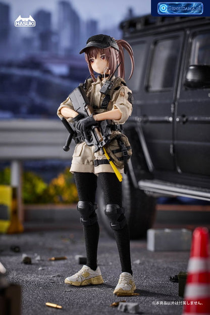 pocket art Series PA006 Security Hiyo Reizei 1/12 Complete Model Action Figure [LYNXPULSE / HASUKI] Ansicht 2