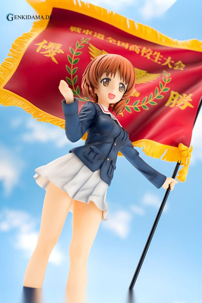 Girls und Panzer the Movie - Miho Nishizumi Tank Warfare Zenkoku Koukousei Taikai Winning Flag Ver.