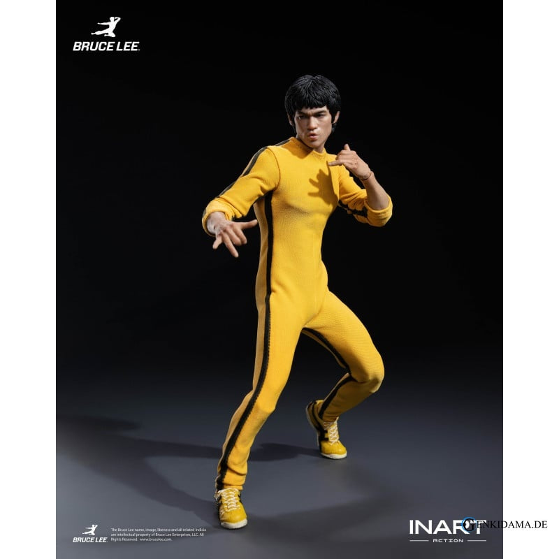 Inart Action Bruce Lee Yellow Jumpsuit 1/12 Scale Action Figure [Inart] Ansicht 5