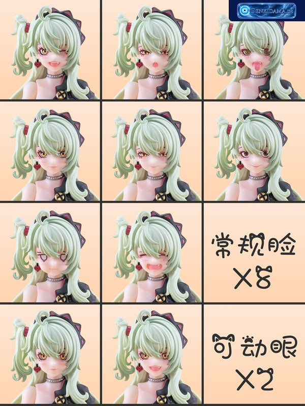 Demonic Sound Hoshikawa Neco 1/12 Complete Model Action Figure Green Hair Ver. [CiYuanJuXiang (EXSSRION)] Ansicht 5
