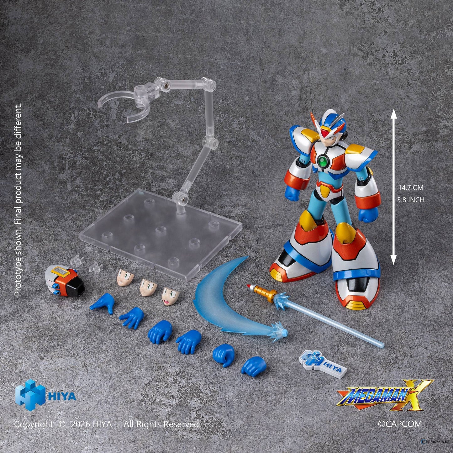 Mega Man X: X Max Armor - Exquisite Basic Series