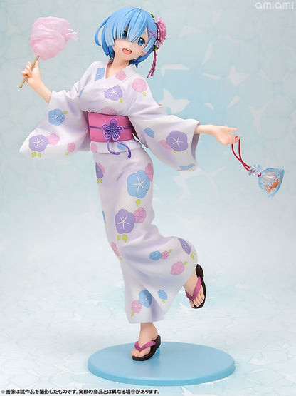 "Re:ZERO -Starting Life in Another World" Rem Yukata Ver. 1/7 (Dengekiya, Kadokawa Store Exclusive) - Bonus [KADOKAWA] Ansicht 8