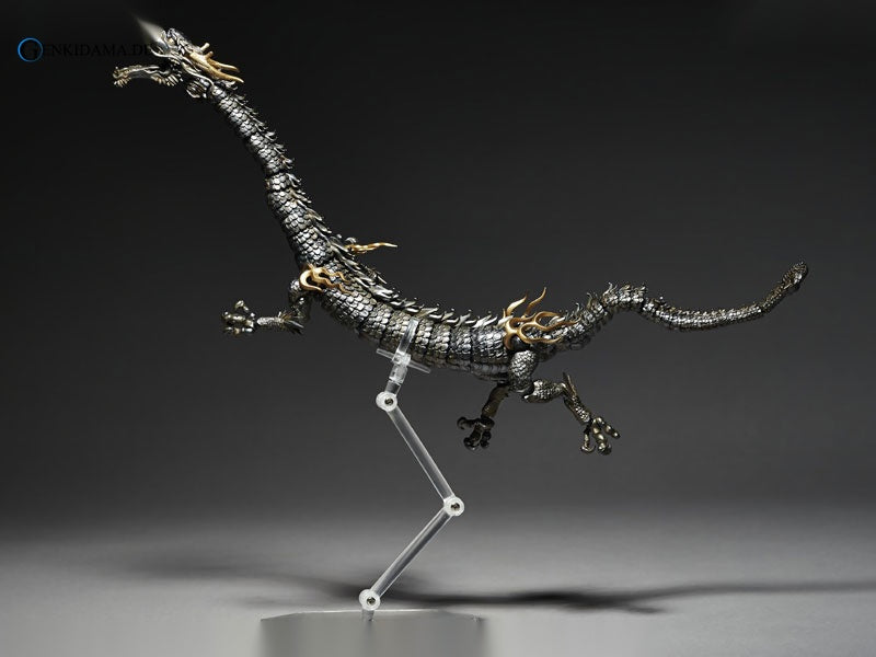 KT Project KT-003 Takeya Style Jizai Okimono "Dragon" Iron Rust Look Edition