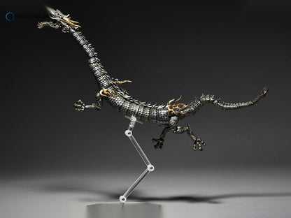 KT Project KT-003 Takeya Style Jizai Okimono "Dragon" Iron Rust Look Edition