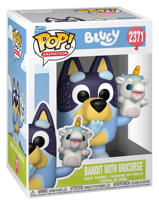 Bluey POP! Animation Vinyl Figur Bandit w/Unicourse - Anime Figuren günstig kaufen