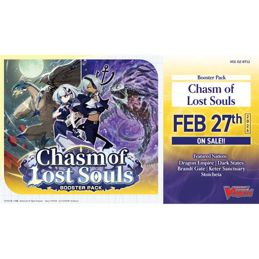 BOOSTER BOX VANGUARD CHASM OF LOST SOULS (16 BOOSTERS) - 2ND EDITION - ENG - Anime Figuren günstig kaufen