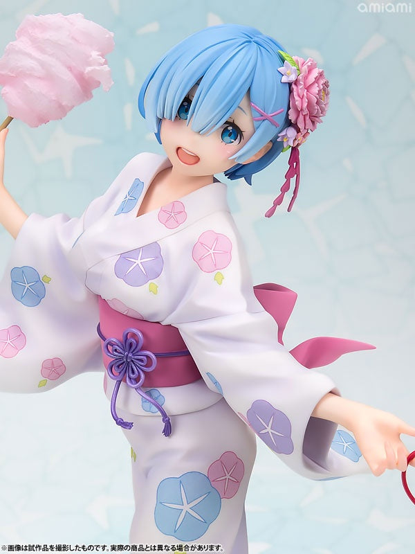 "Re:ZERO -Starting Life in Another World" Rem Yukata Ver. 1/7 (Dengekiya, Kadokawa Store Exclusive) - Bonus [KADOKAWA] Ansicht 9