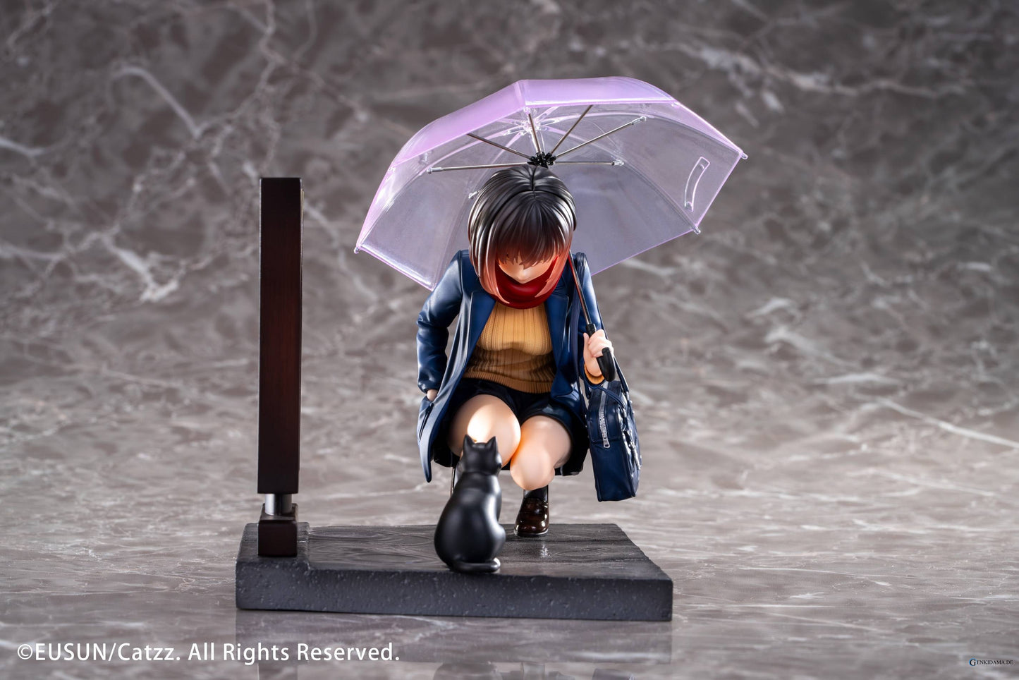 Original Character: Rainy Night Encounter - Illustration by Catzz 1/7 (With Bonus)