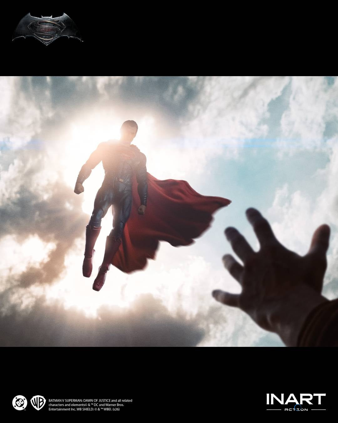 Batman v Superman Dawn of Justice: Superman 1/12 - Action Figure