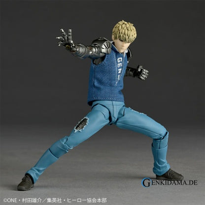 Revoltech Amazing Yamaguchi Genos One Punch Man Action Figure Limited Bonus Set Reissue Ansicht 2