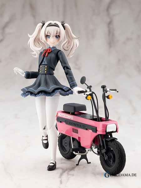 Sousai Shojo Teien Plastic Model Kit 1/10 Emma Koishikawa Nocturne with Honda AB12 Motocompo 14 cm - Anime Figur