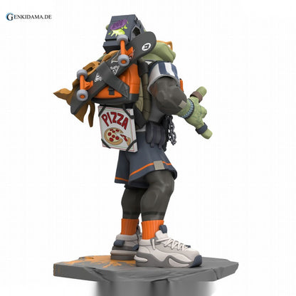 Teenage Mutant Ninja Turtles by Clogtwo Michelangelo Statue