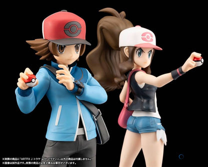 ARTFX J: Pokémon Black & White - Hilbert & Victini 1/8 (Limited)