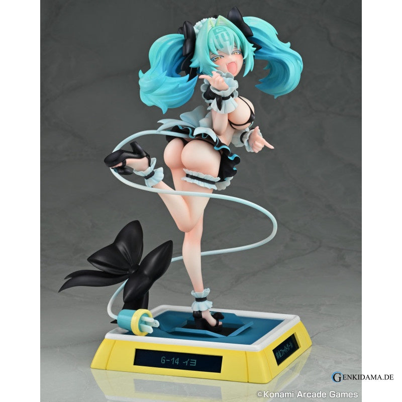 G-14 Iyo Roshanete Maid Summer ver Mahjong Fight Girl 1/7 Scale Figure Ansicht 6