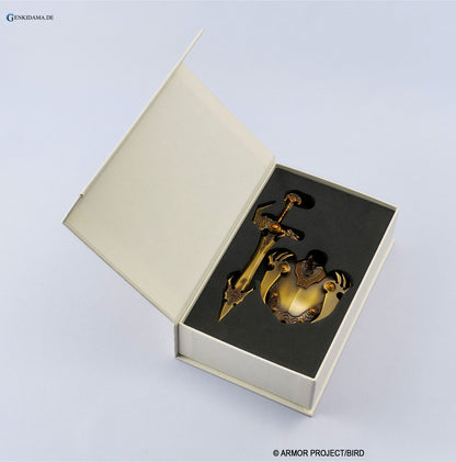 Dragon Quest Metallic Items Gallery Special Zenithian Sword & Zenithian Shield - 40th Anniversary Version -
