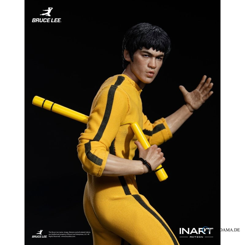 Inart Action Bruce Lee Yellow Jumpsuit 1/12 Scale Action Figure [Inart] Ansicht 17