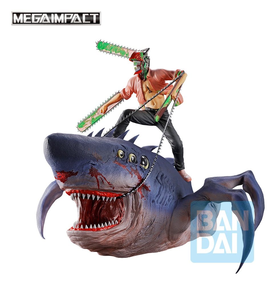 Chainsaw Man - The Movie: Reze Arc Ichibansho Megaimpact PVC Figur Chainsaw Man & Beam - Anime Figuren günstig kaufen