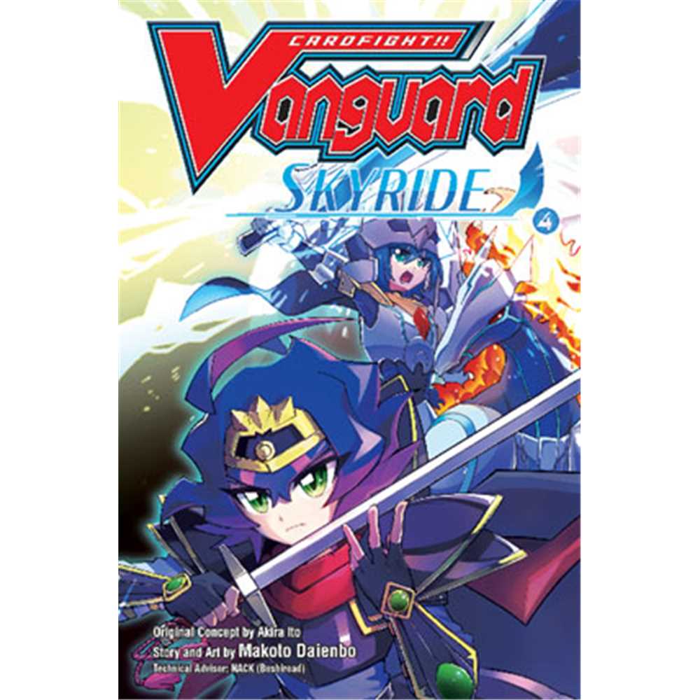 COMICS CARDFIGHT!! VANGUARD SKYRIDE VOL. 4 WITH LIMITED-EDITION CARD - ENG - Anime Figuren günstig kaufen